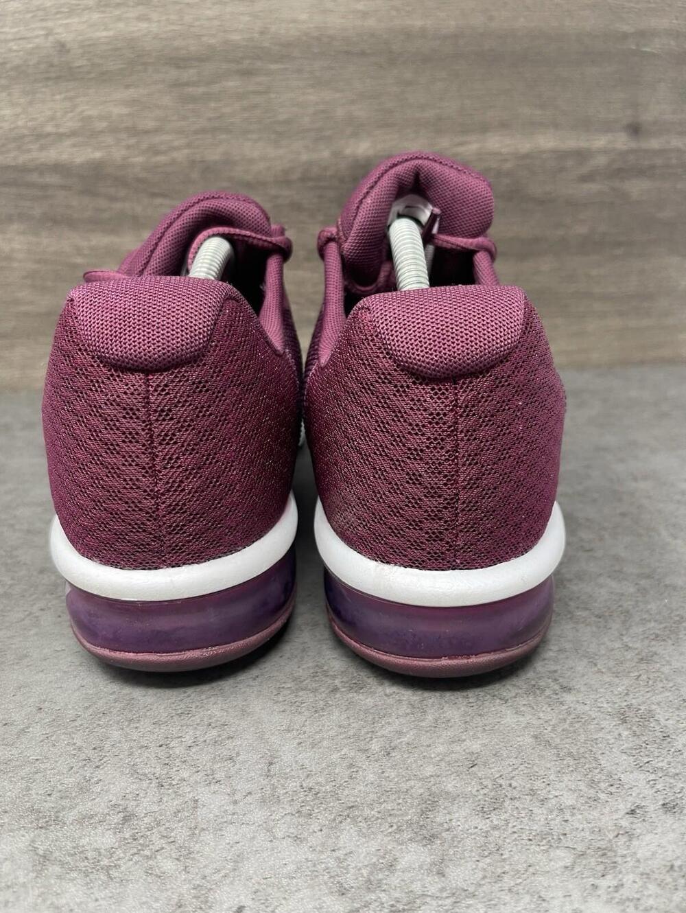 Nike Air Max Sequent 2 Sneakers Womens Size 10 Burgundy Running Athletic 852465- - Picture 6 of 11